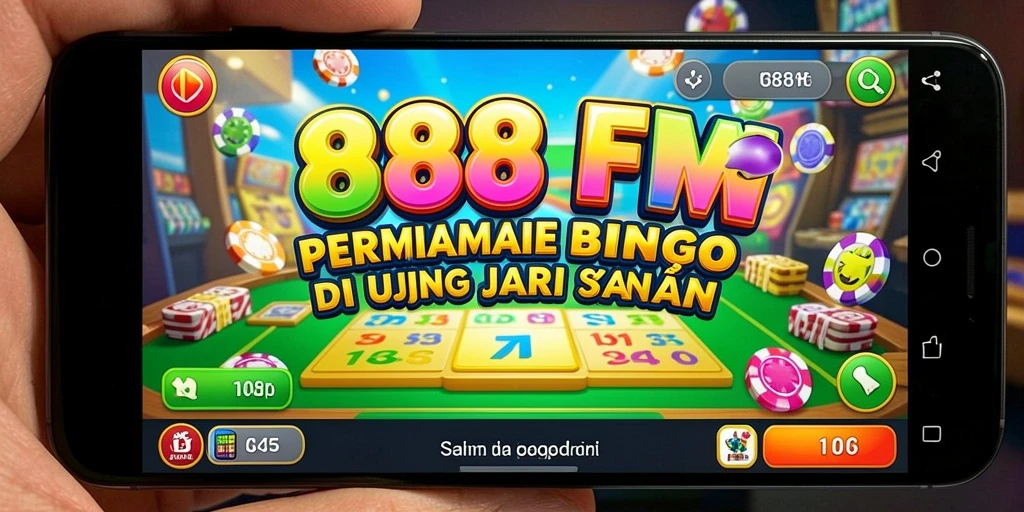 Tampilan gameplay seru dan interaktif di 888FW Bingo.