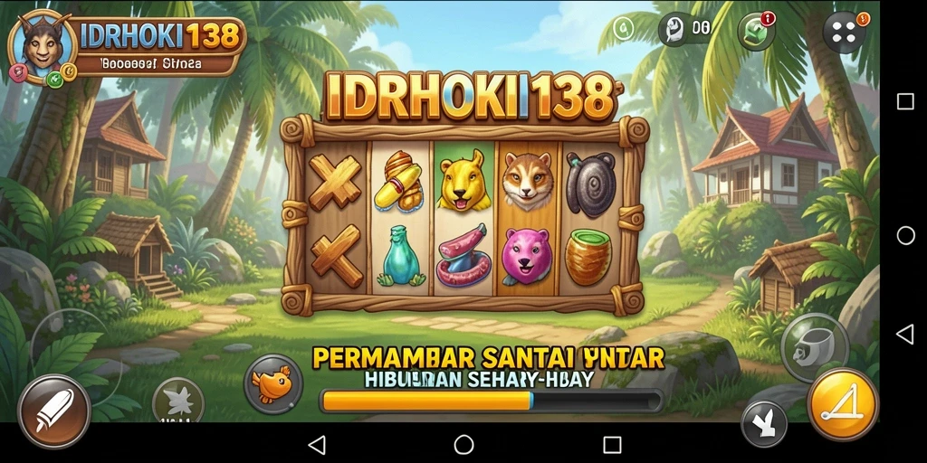Screenshot gameplay IDRHOKI138 menampilkan suasana menyenangkan dan menantang.