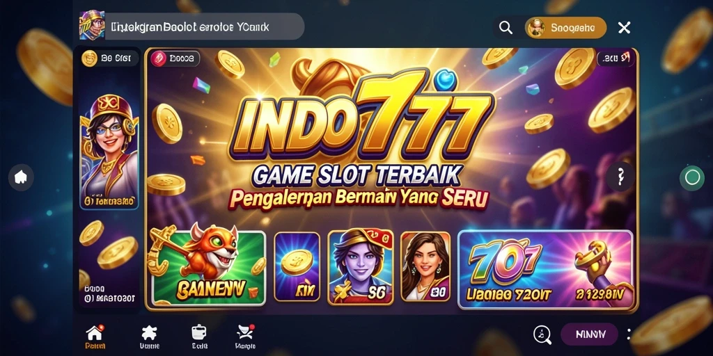 Tampilan gameplay utama INDO777 yang menarik dan seru.