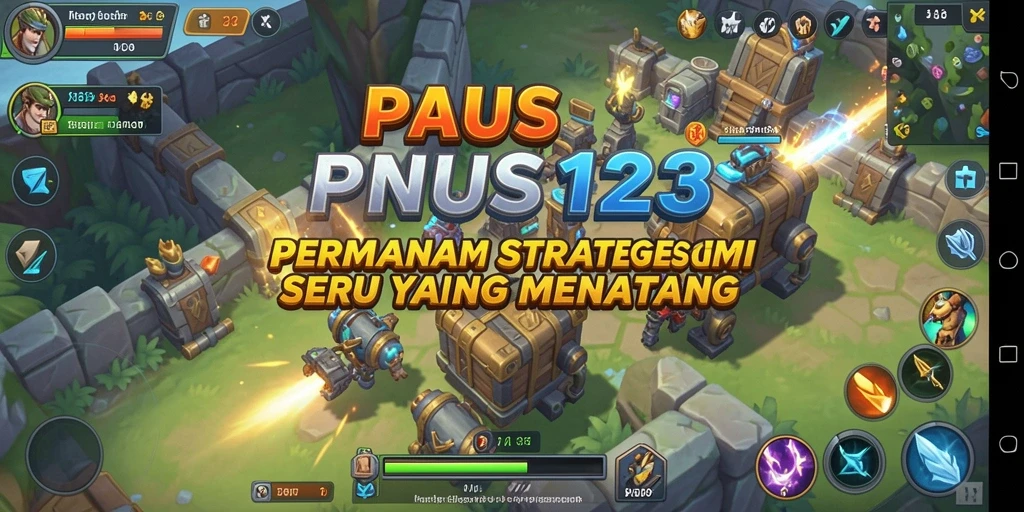 Tampilan gameplay PAUS123 yang menarik dan strategis.