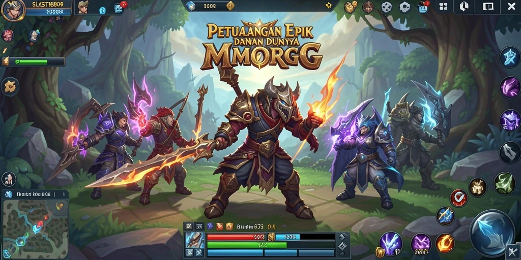 Tampilan gameplay SLOST8808 yang memikat dan dinamis.